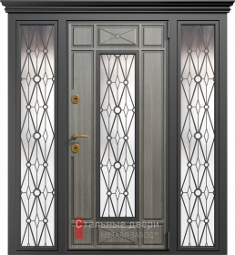 Входные двери МДФ в Шаховской «Двери МДФ со стеклом»