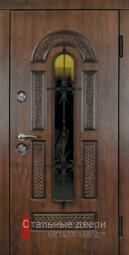 Входные двери МДФ в Шаховской «Двери МДФ со стеклом»